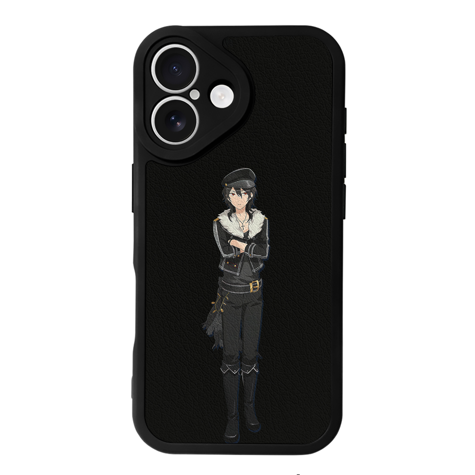 （画像用） あんさんぶるスターズ! Ensemble Stars 【iPhone 16シリーズ対応】シリコンスマホケース（レザー調） 材質：シリコン